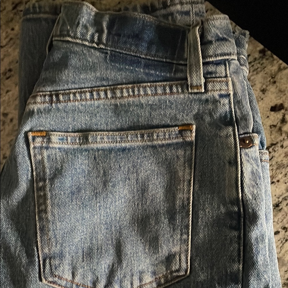 Abercrombie & Fitch Blue Straight Leg Jeans